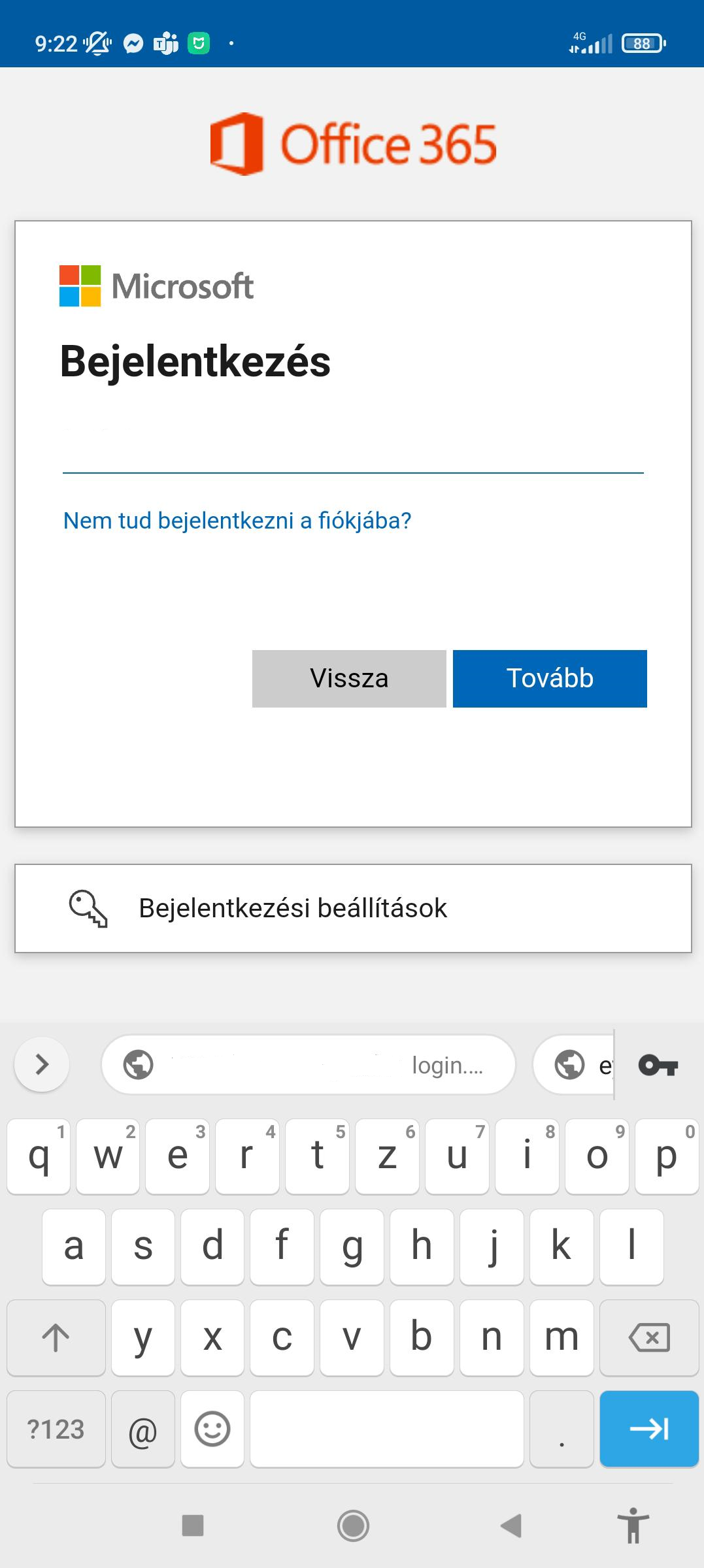 bejelentkezés